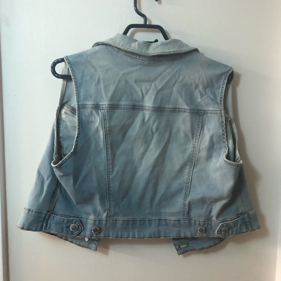 Love & Legend cropped denim vest - Picture 2 of 2